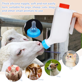 Two-pack includes spare nipples for quick replacements in busy barns.