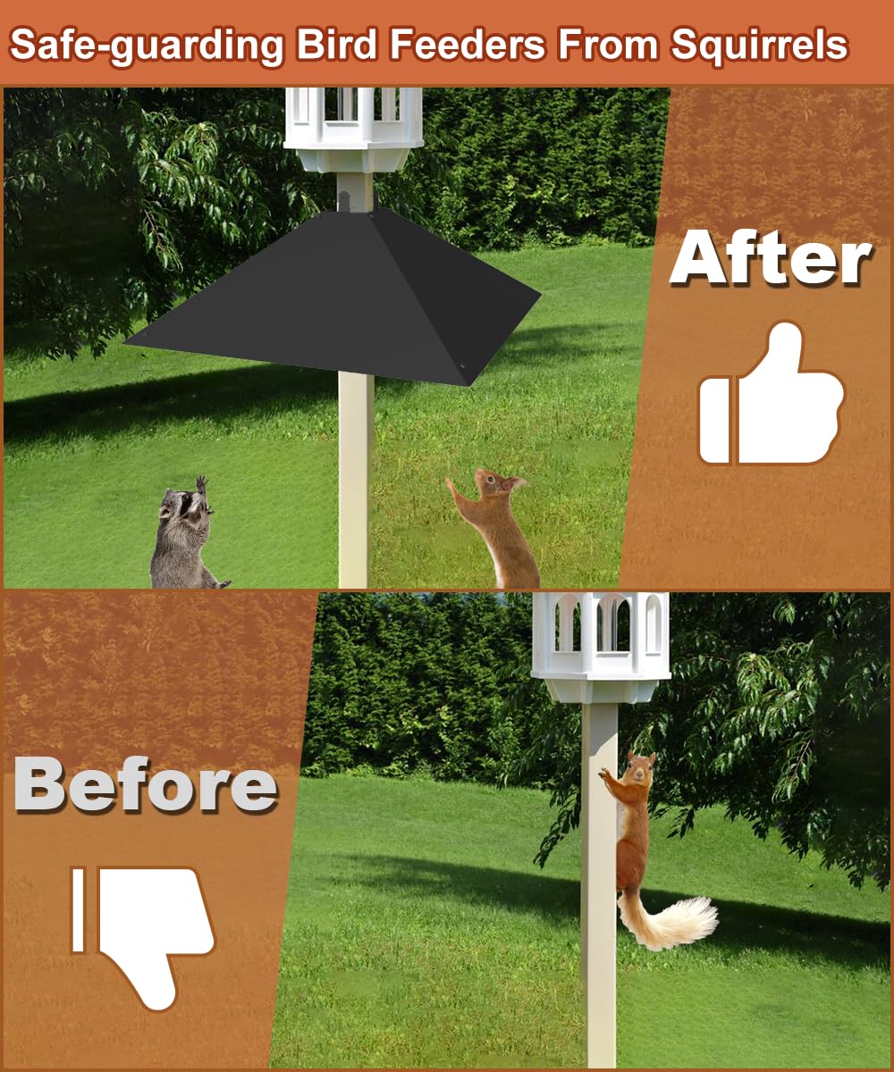 Khordin compatible with posts 3.4 to 4.6 inches in diameter.