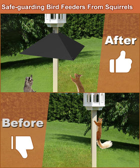 Khordin compatible with posts 3.4 to 4.6 inches in diameter.