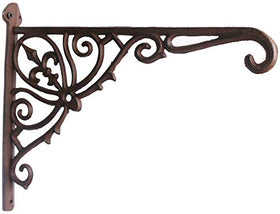KiaoTime deck post and wall hanger bracket helps organize garden accessories
