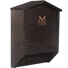 KIBAGA bat house outdoor large two-chamber design attracts bats and natural pest control.