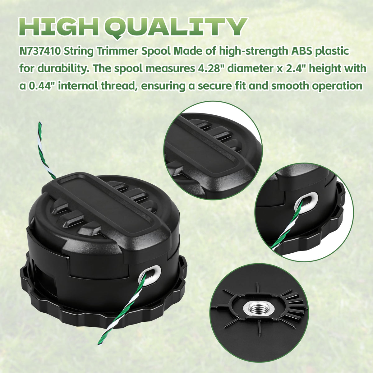 KIBOVAMO DWO1DT995 upgraded feed design minimizes downtime during yard trimming.