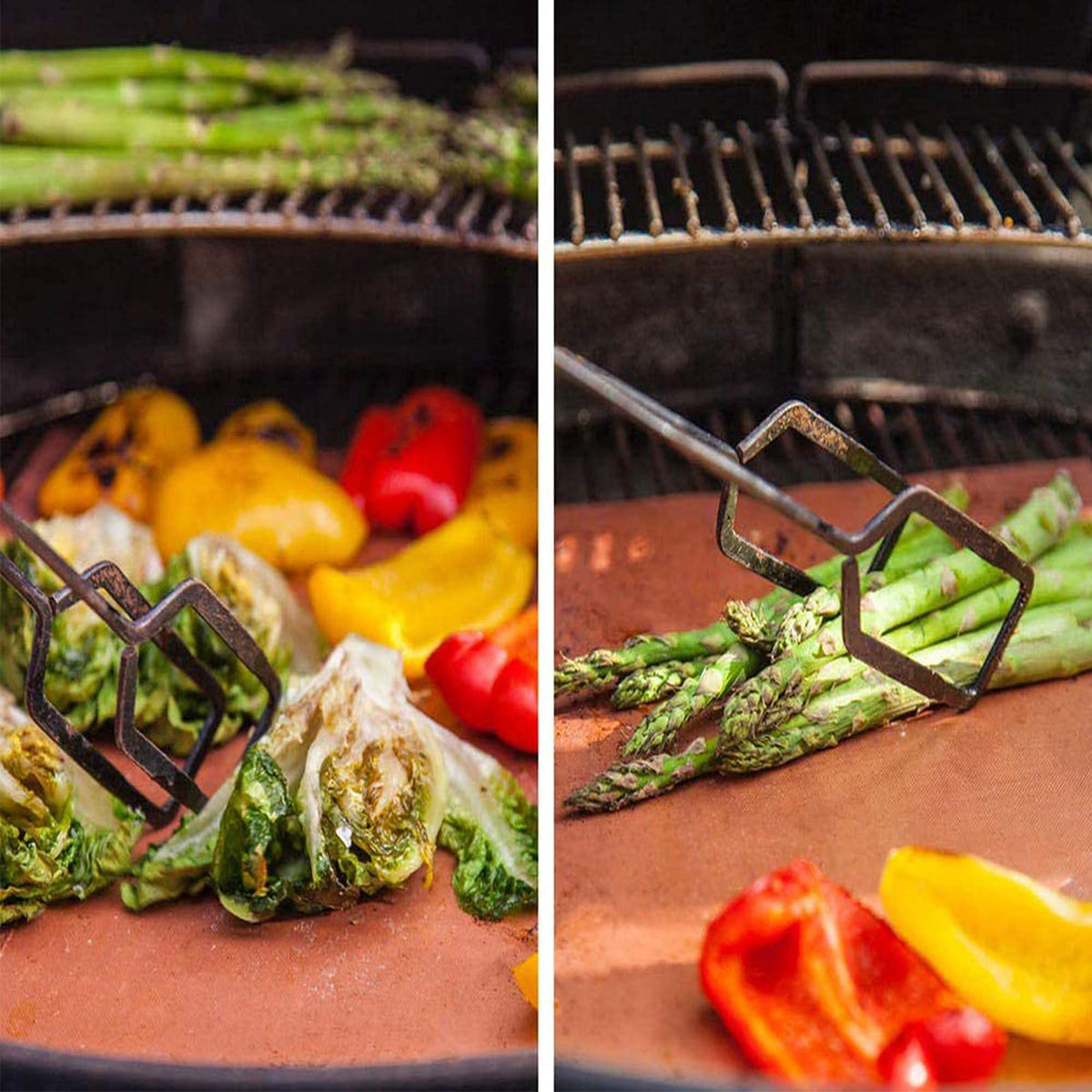 KickOIL grill mat easy-clean reusable solution that saves parchment waste.