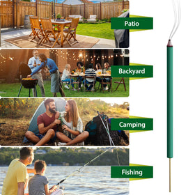 KICKOUTOR easy-light setup helps create a protective outdoor perimeter.
