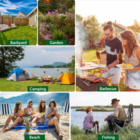 KICKOUTOR family-friendly use for pet-safe outdoor relaxation.