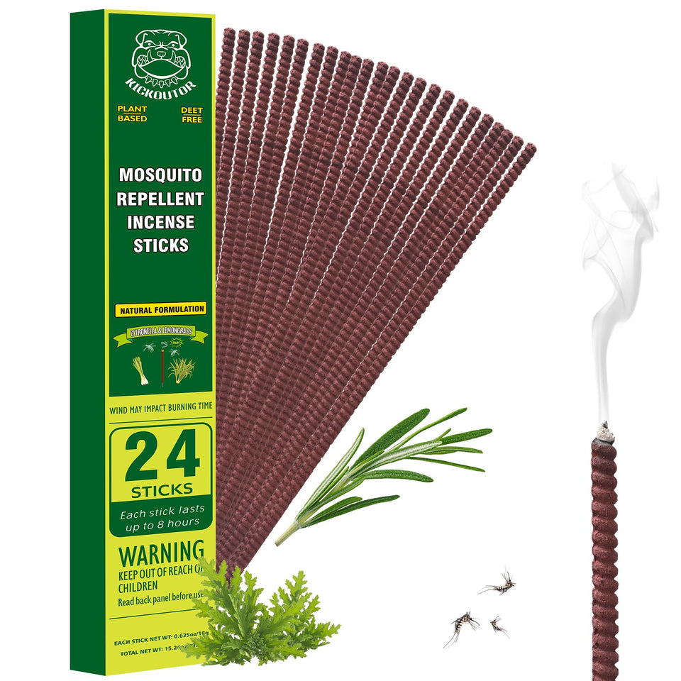 KICKOUTOR outdoor mosquito repellent pack for patios provides long-lasting protection.
