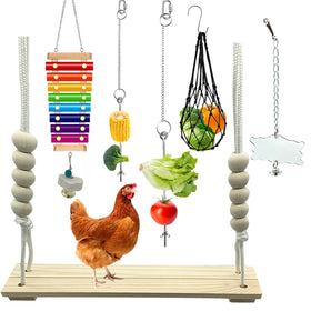 KIEYYRYT chicken xylophone toy for coop enrichment and play