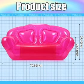 Kigley inflatable chair compact packaging for easy storage