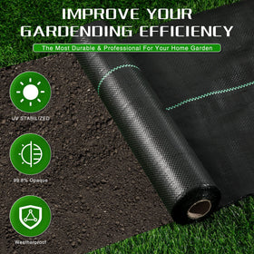 Kijamilee geotextile fabric demonstrates strong weed control with durable polypropylene