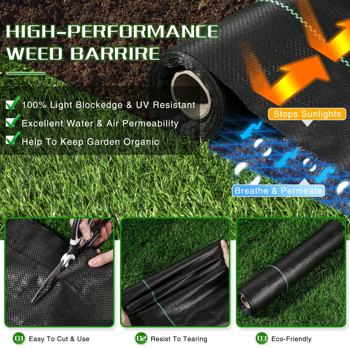 Kijamilee fabric water-permeable design supports healthy root hydration.