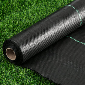 Kijamilee weed barrier fabric 2.6x50ft blocks weeds while letting water through