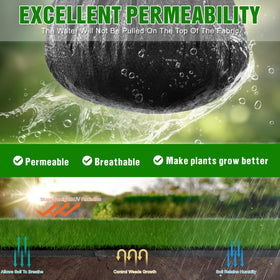 Kijamilee weed barrier uv-resistant for sun protection and soil care.