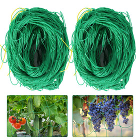 Kikhope trellis netting pack laid out for wide garden coverage and support