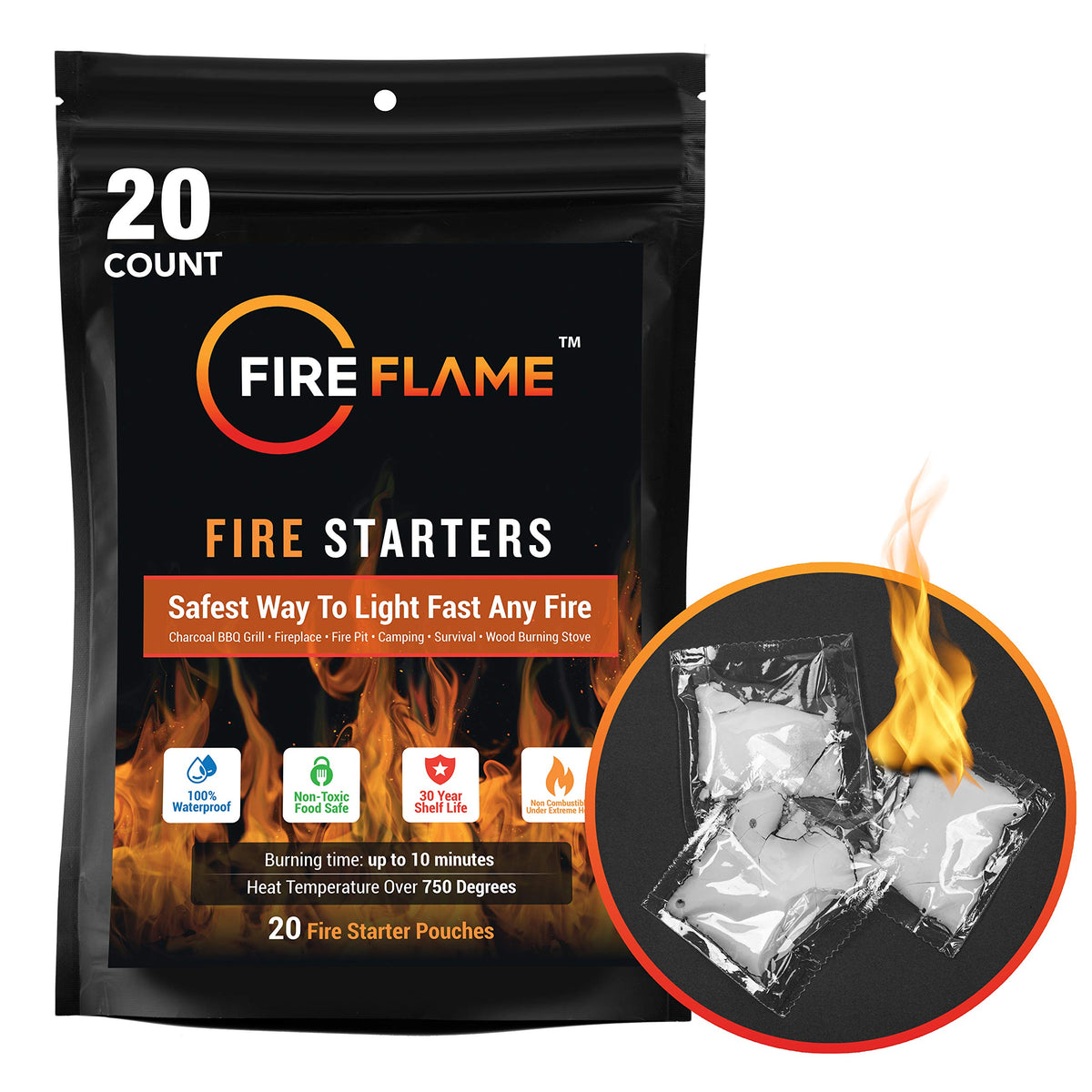 Kiknek FireFlame firepit mood image suggests cozy outdoor gathering