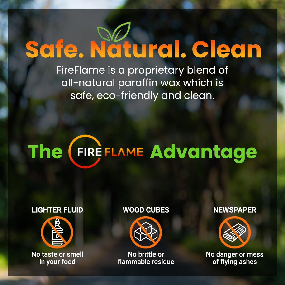 Kiknek FireFlame indoors outdoors versatility image highlights all-weather use