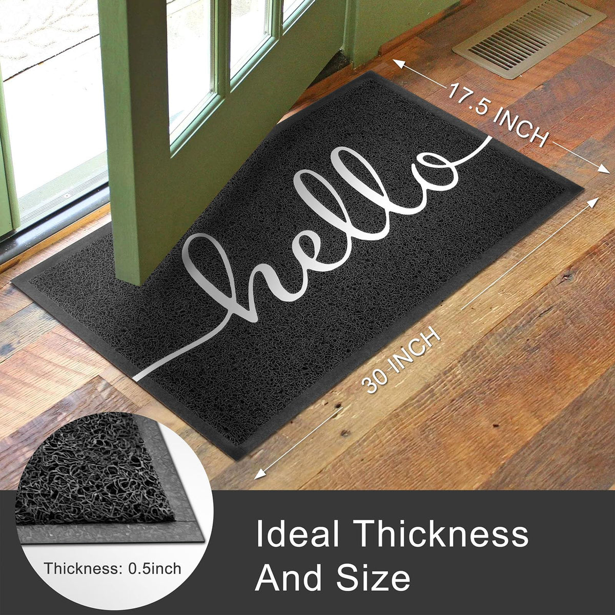 KILOCOCO rain-ready entry mat for outdoor use