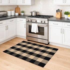 KILOCOCO washable front porch rug demonstrates easy care and cleanliness.