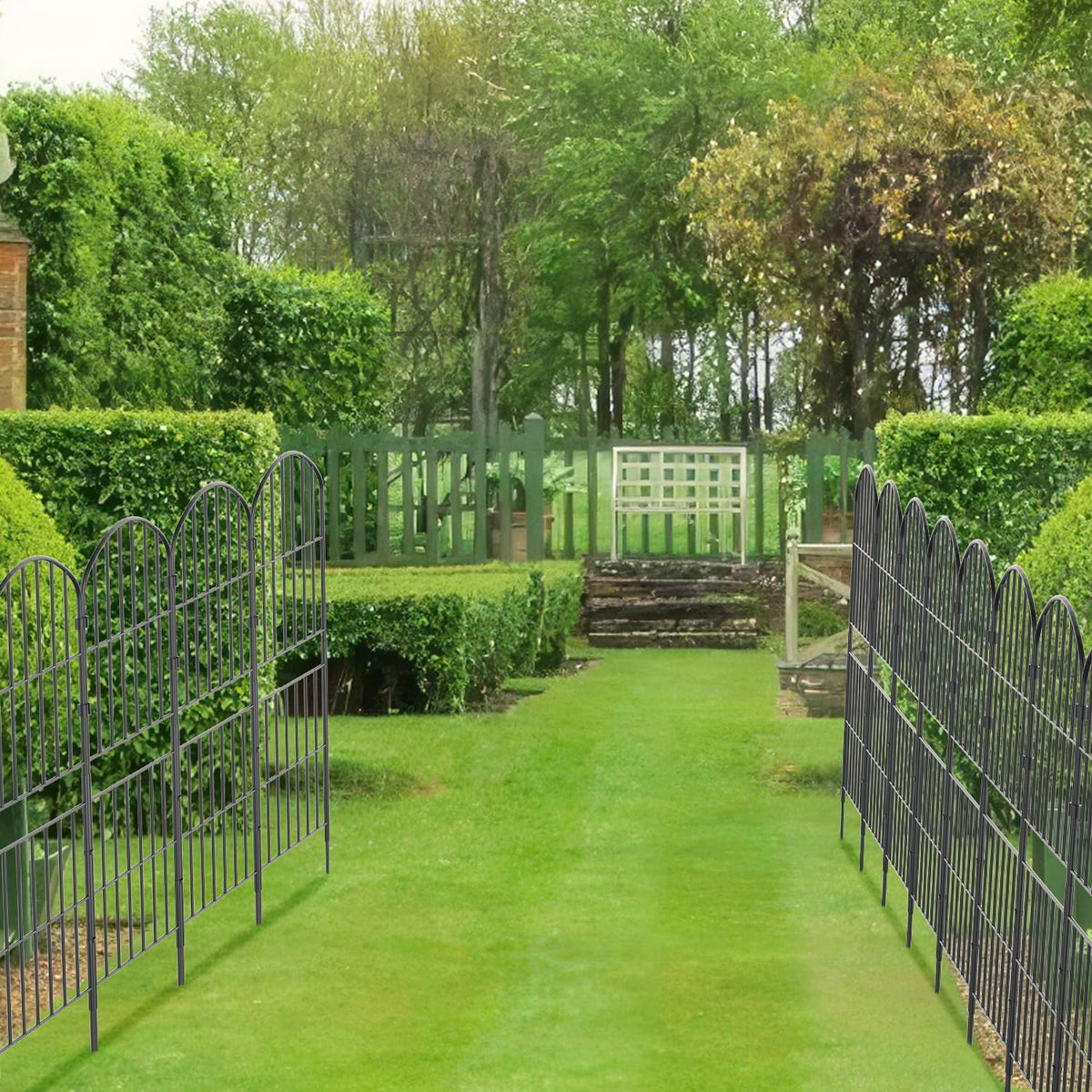 Kimazo 20 ft total fencing adds flexible layout for curves and corners