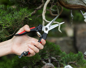 Kimura 8" Pro Pruning Scissors left-right hand grip for versatile pruning comfort