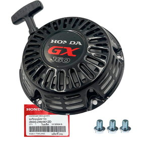 Kindza recoil pull-starter assembly for Honda GX engines, smooth starts and reliable operation.