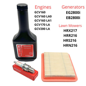 KINDZA tune-up kit air filter for Honda mowers improves clean air intake