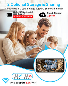 KinetCam ideal gift for bird lovers and backyard wildlife watchers.