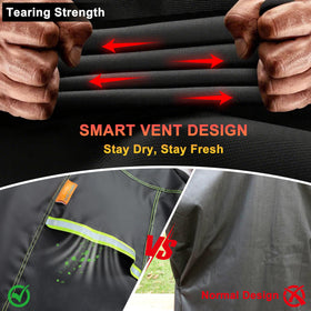 Kinetrail fabric texture close-up highlights tear-resistant 420D material.