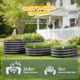 King Bird 4x2x1ft structure maintains stability under heavy soil pressure.