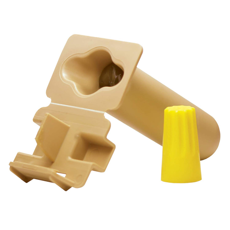 King Innovation DryConn GTSR tan body highlights waterproof splice for irrigation systems.