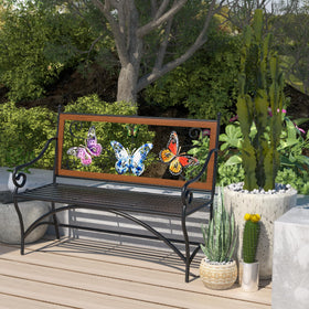 KINGBO two-person capacity bench suitable for shared outdoor moments.