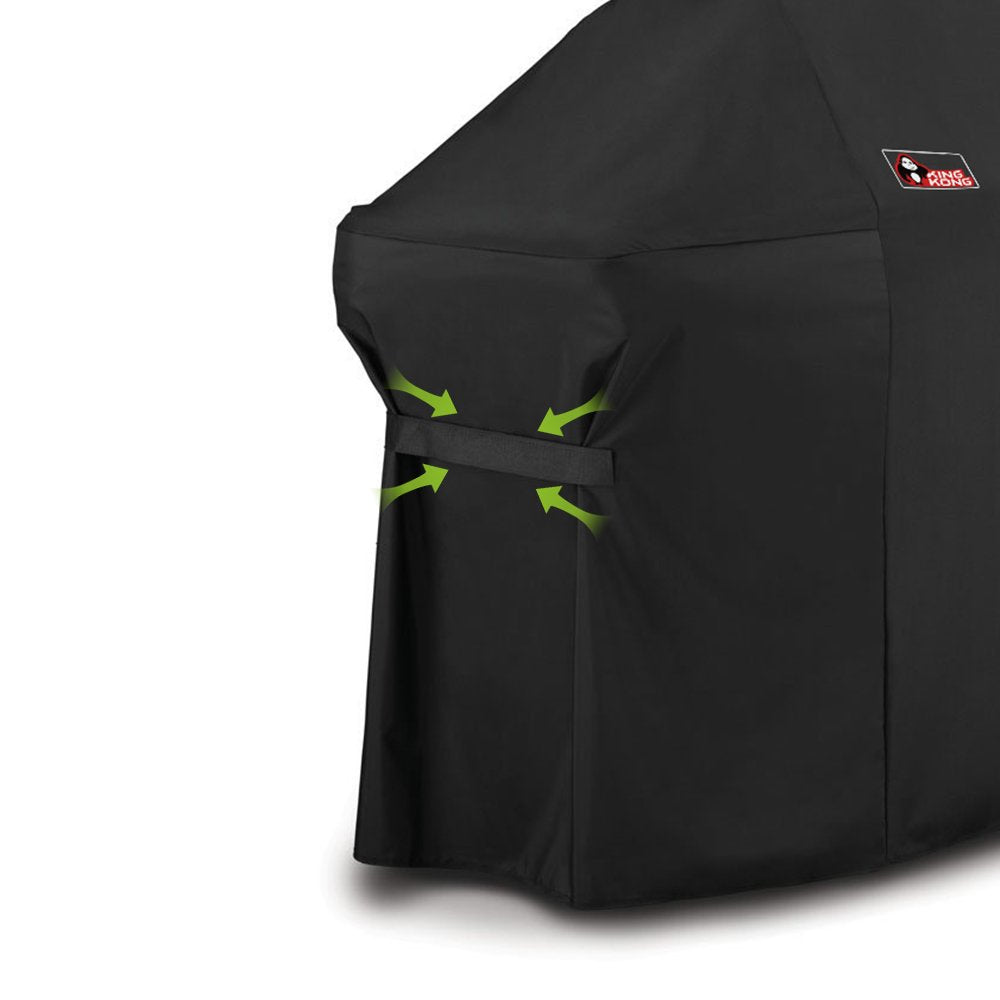 Kingkong 7109 packaging with dimensions and fit guidance for Weber Summit 600-Series