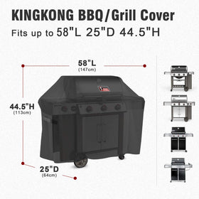 Kingkong 7130 grill cover for Genesis 300 Series shields grill from weather