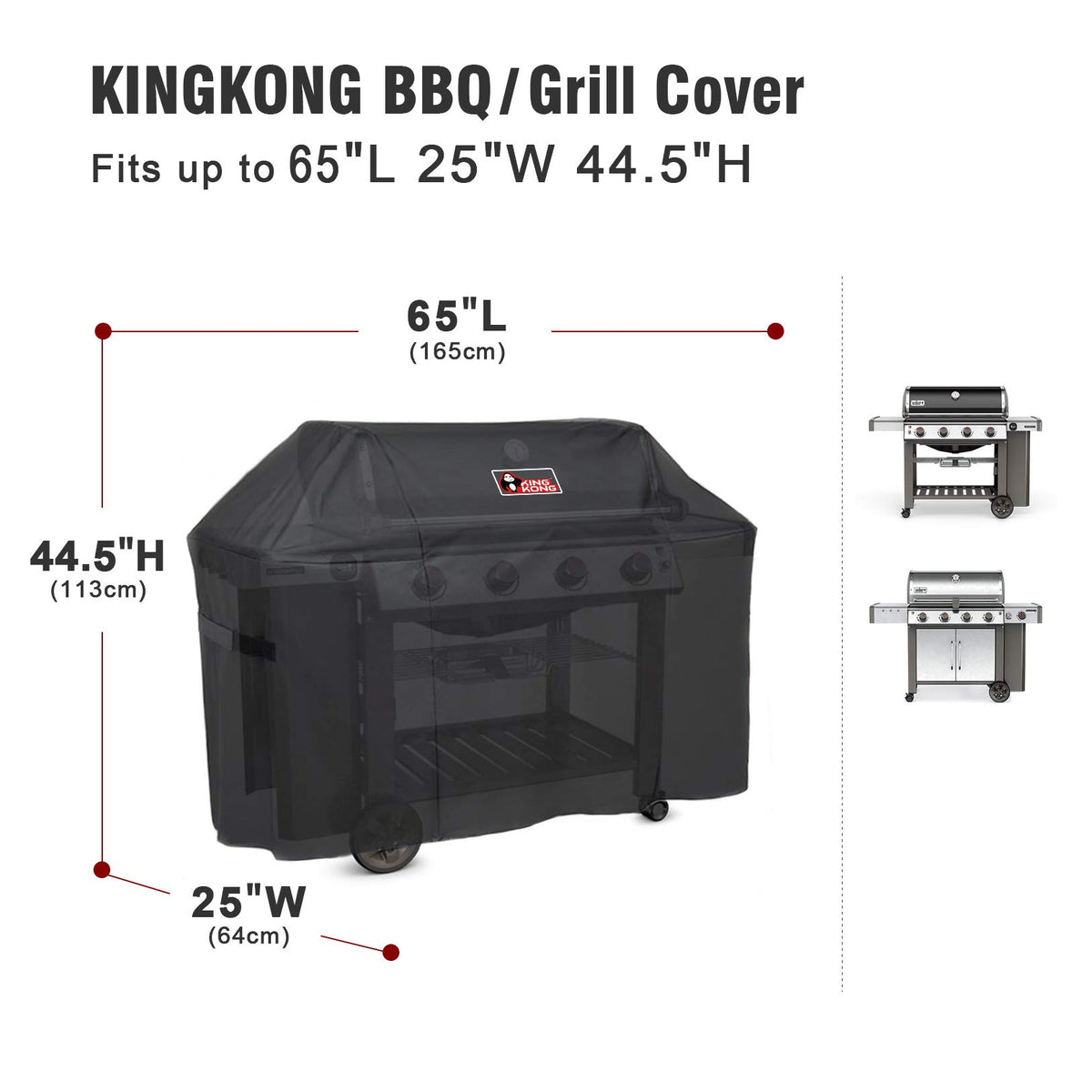 Kingkong 7131 cover uses durable polyester fabric for long-lasting outdoor protection