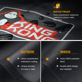 Kingkong 7131 cover is UV and water resistant to guard against sun and rain