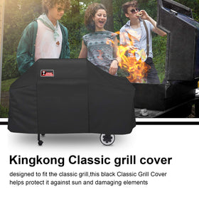 Kingkong 7552 easy-clean design for dirt removal after grilling
