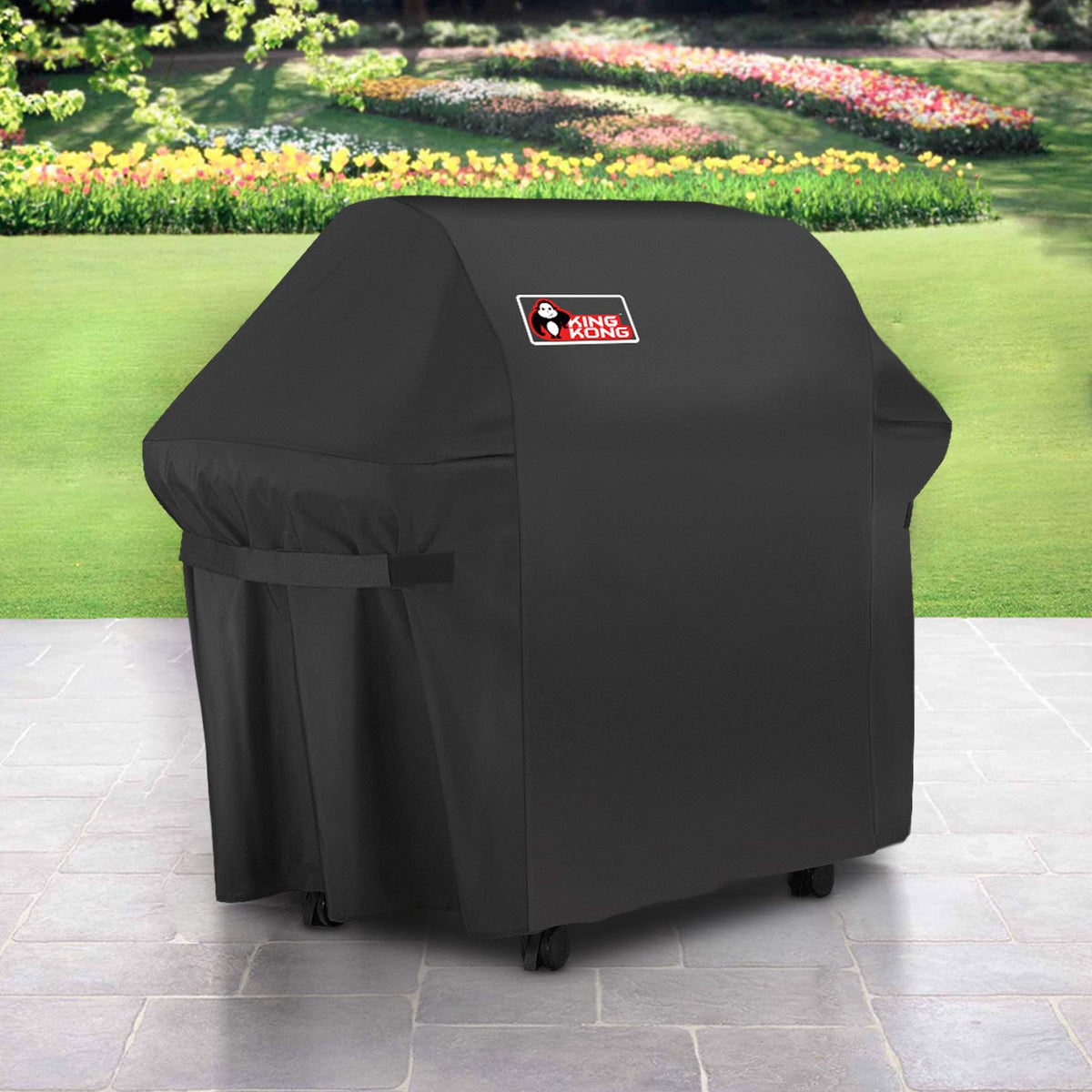 Kingkong gas cover fits Char-Broil 4 Burner for durable protection.