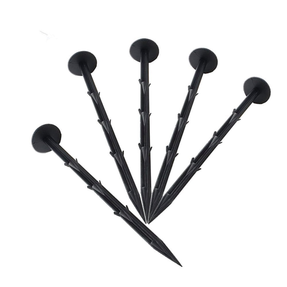 Kinglake 30pcs stakes in 8in size anchor garden netting securely