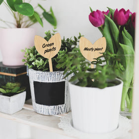 Kinglake Garden bamboo labels material is natural and rust-free for long-lasting use.