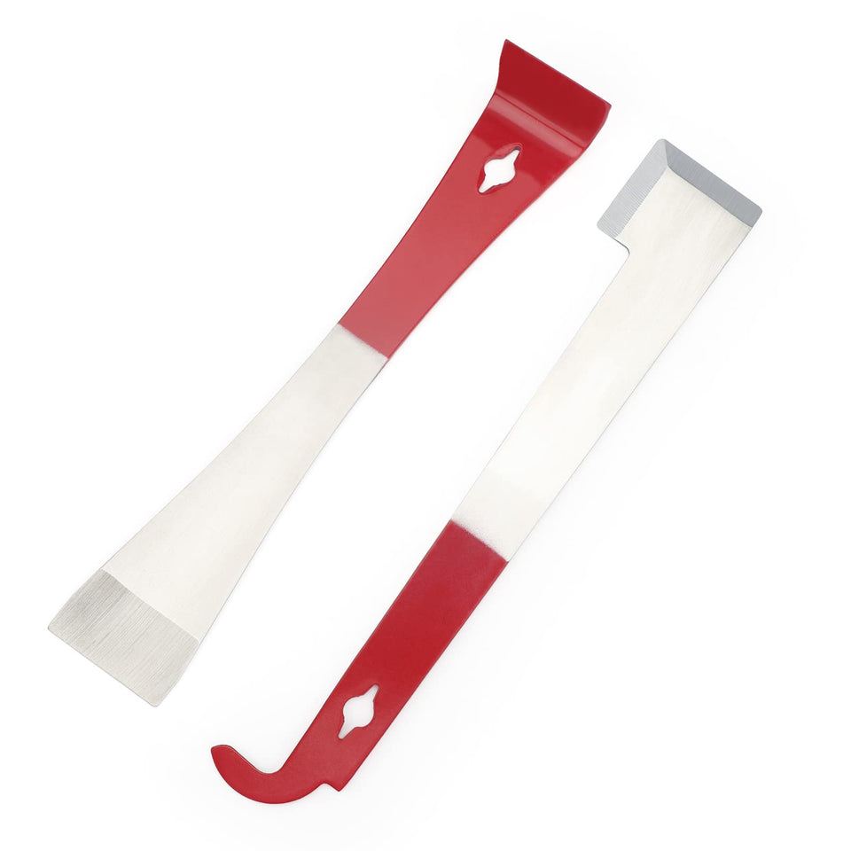 KINGLAKE GARDEN stainless steel hive tool scraper 9-2 inch for durable hive cleaning.
