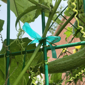 KINGLAKE GARDEN Stretch Tie Tape Roll doubles as cable tidy for neat setups