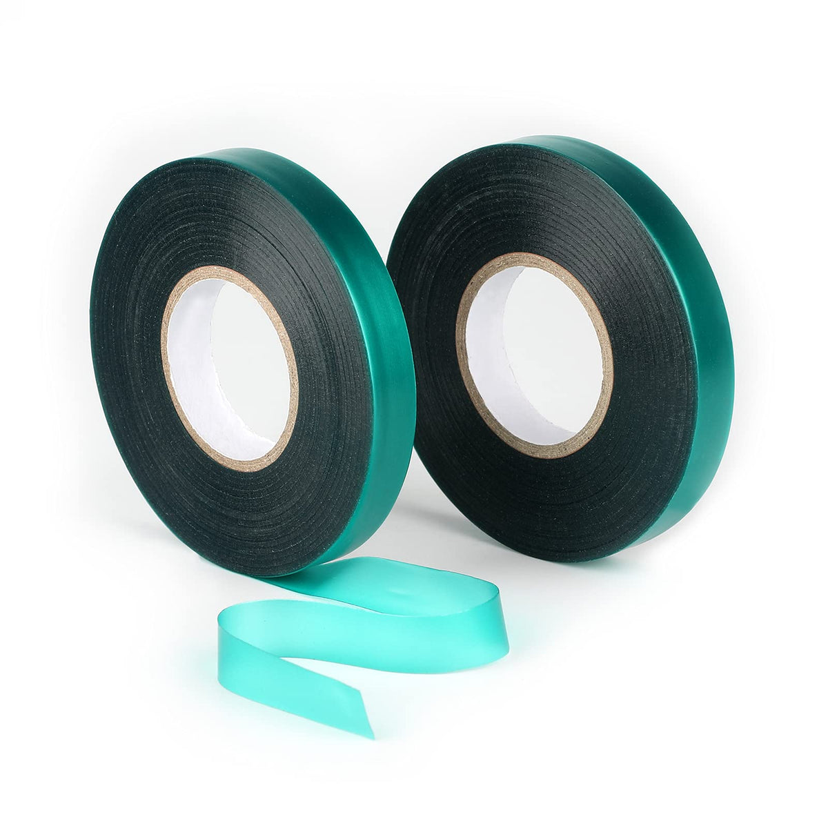 Kinglake Garden Stretch Tie Tape Roll packaging with two green rolls, ideal for gardening prep