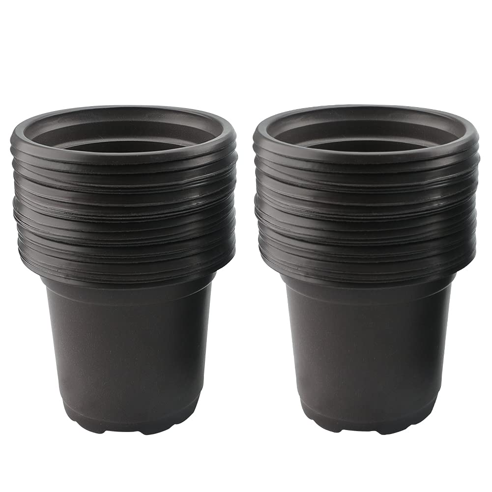 Kinglake lightweight reusable pot 4-inch black simplifies potting.