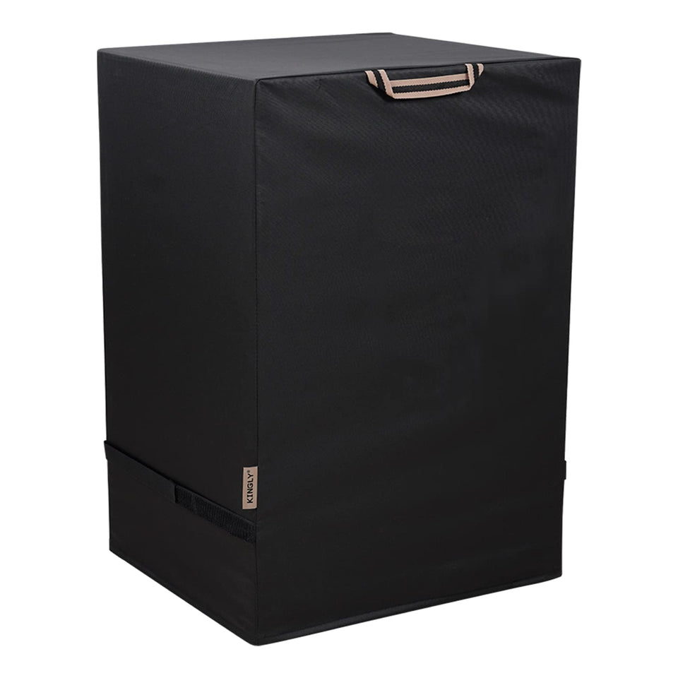 KINGLY electric smoker cover shields Masterbuilt 30-inch from rain and moisture.