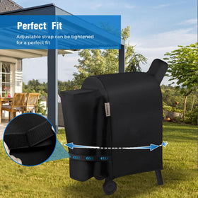 KINGLY waterproof seam-tape design prevents water intrusion and keeps the grill dry.