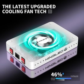KingPLUS KP1000 in home shelf, energy-efficient grow light