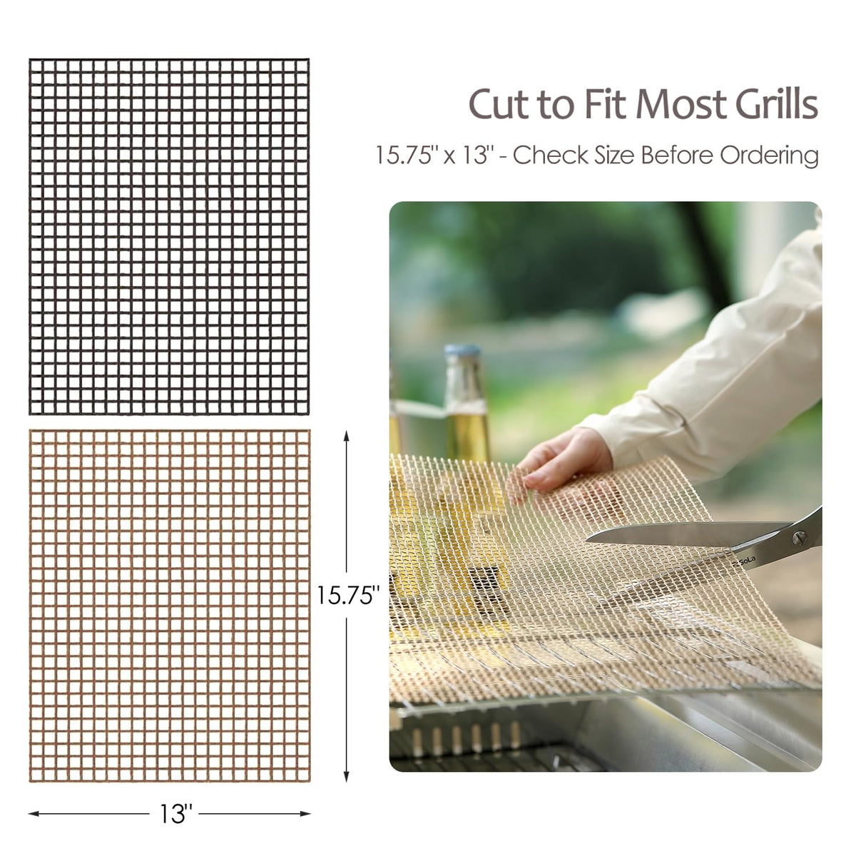 Kingrol mesh mat on dishwasher for quick, hassle-free cleanup