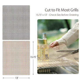 Kingrol mesh mat on dishwasher for quick, hassle-free cleanup
