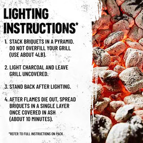 USA-made Kingsford charcoal briquettes using North American ingredients