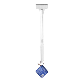 Kingsford Charcoal Rake stores neatly beside the grill for quick access.