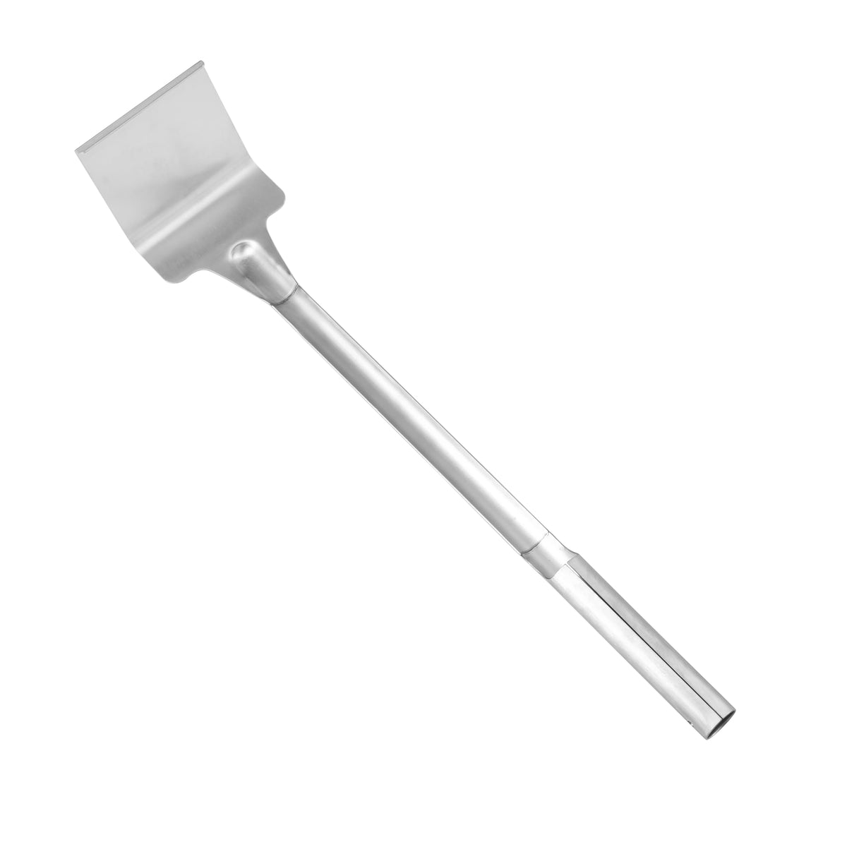 Kingsford Charcoal Rake head spreads fuel evenly for consistent heat.